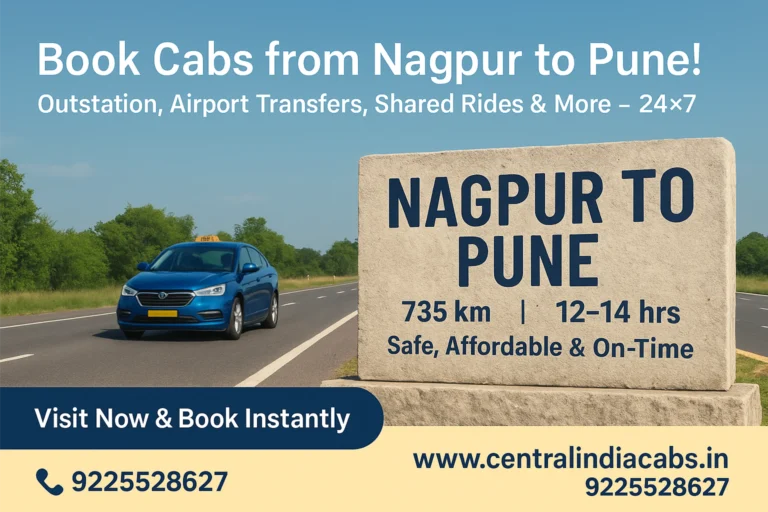 central india cabs nagpur to pune cab service