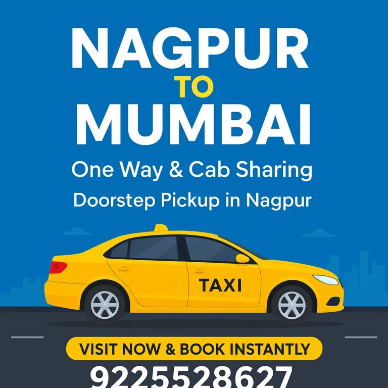 nagpur to mumbai one way taxi