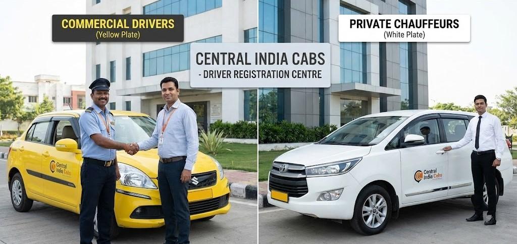 Driver Registration with Central India Cabs