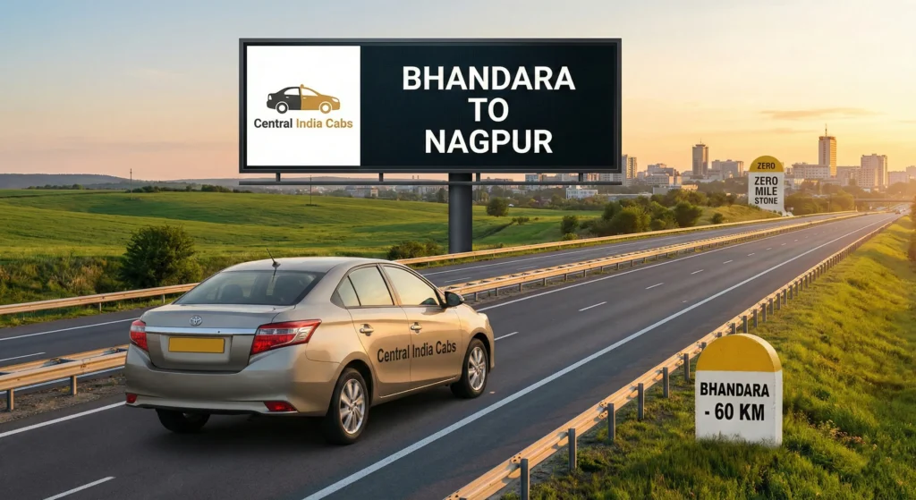 Bhandara to nagpur cab services