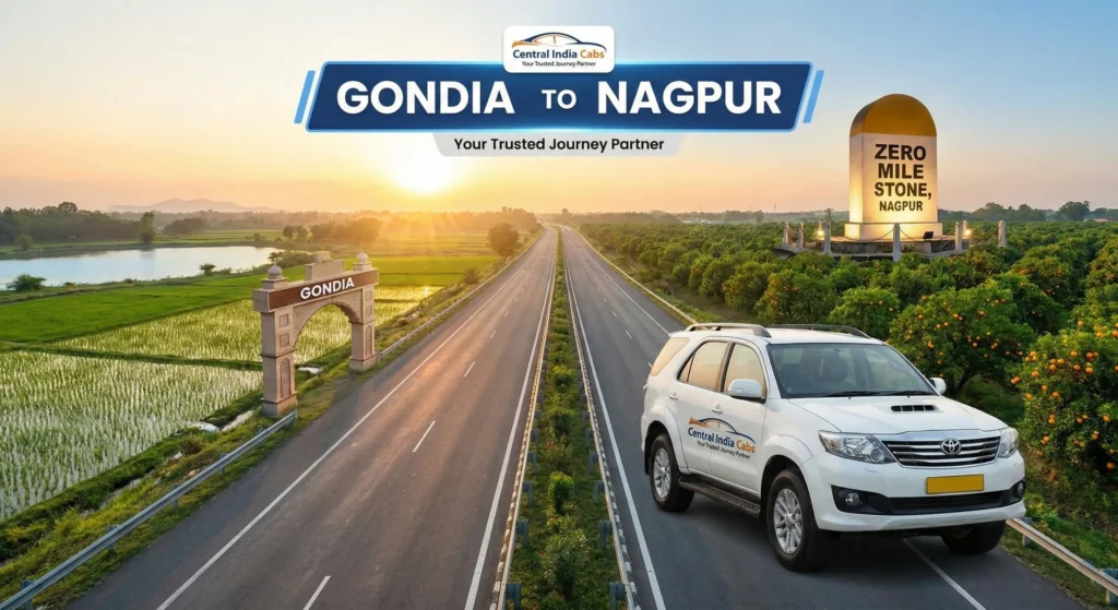 gondia to nagpur Taxi service