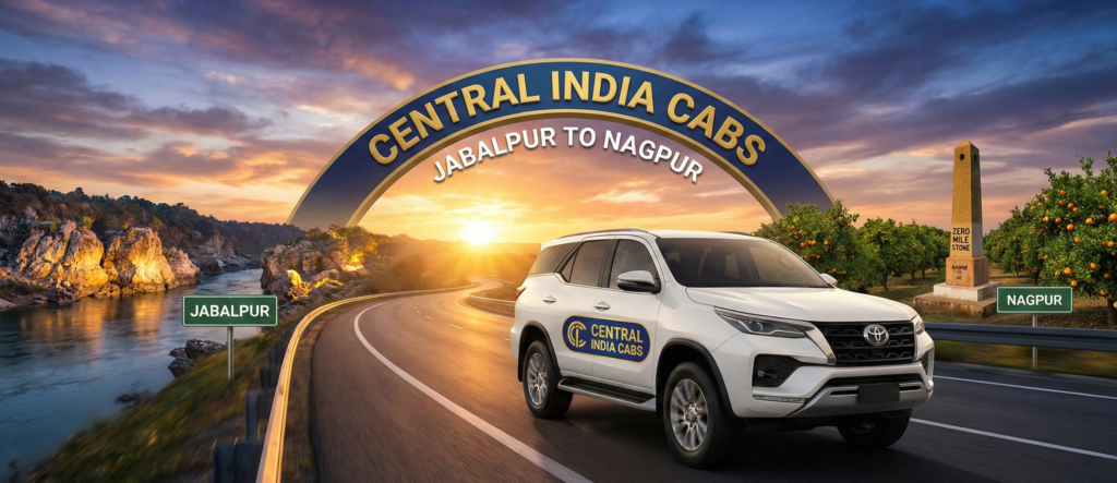 Jabalpur to Nagpur Taxi Service | AC Cabs for Airport Drop | CIC 1 Jabalpur to Nagpur Taxi on NH-44