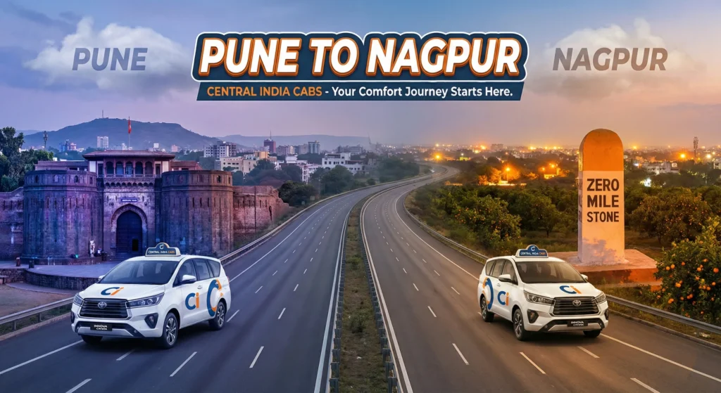 Pune to Nagpur Cab