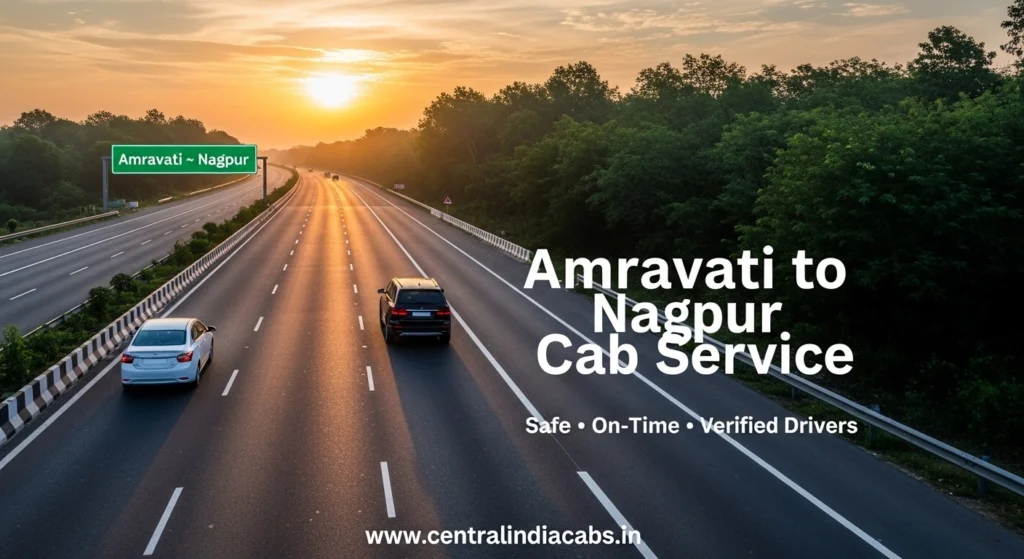 Amravati to Nagpur Cab service