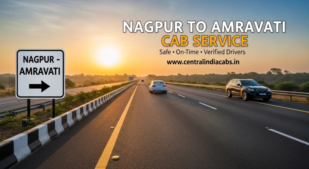 Nagpur to Amravati Cabs