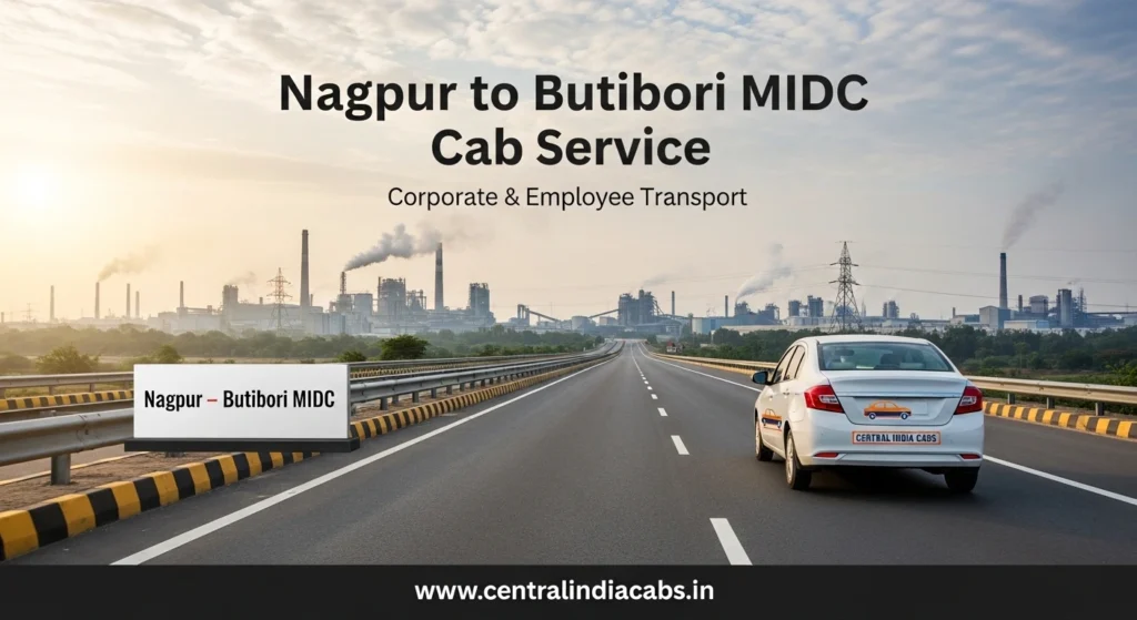 Nagpur to Butibori MIDC Taxi | Daily Office & Corporate Taxi 1 Nagpur to Butibori MIDC Taxi