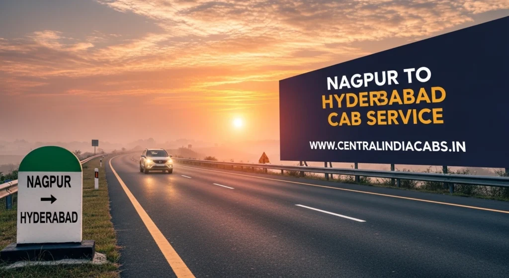 Nagpur to Hyderabad Taxi – Affordable & Comfortable Cab Service 1 Nagpur to Hyderabad Cab