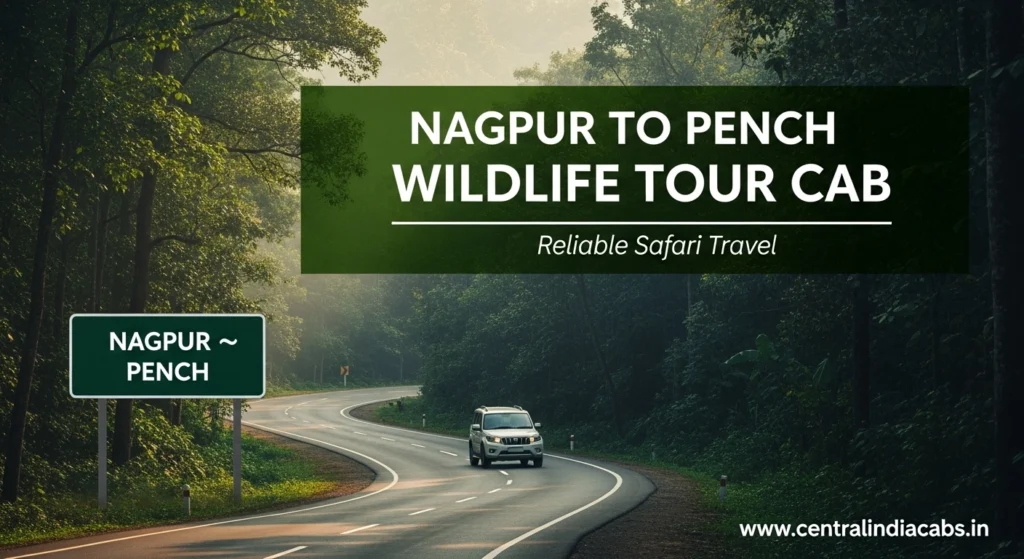 nagpur to pench cab