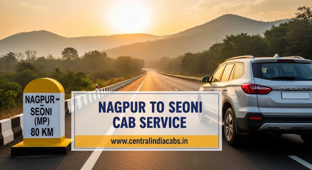 nagpur to seoni cab